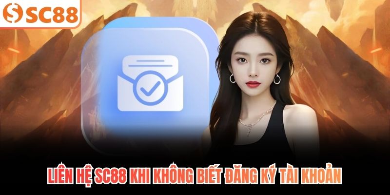 Liên hệ SC88 khi không biết đăng ký tài khoản